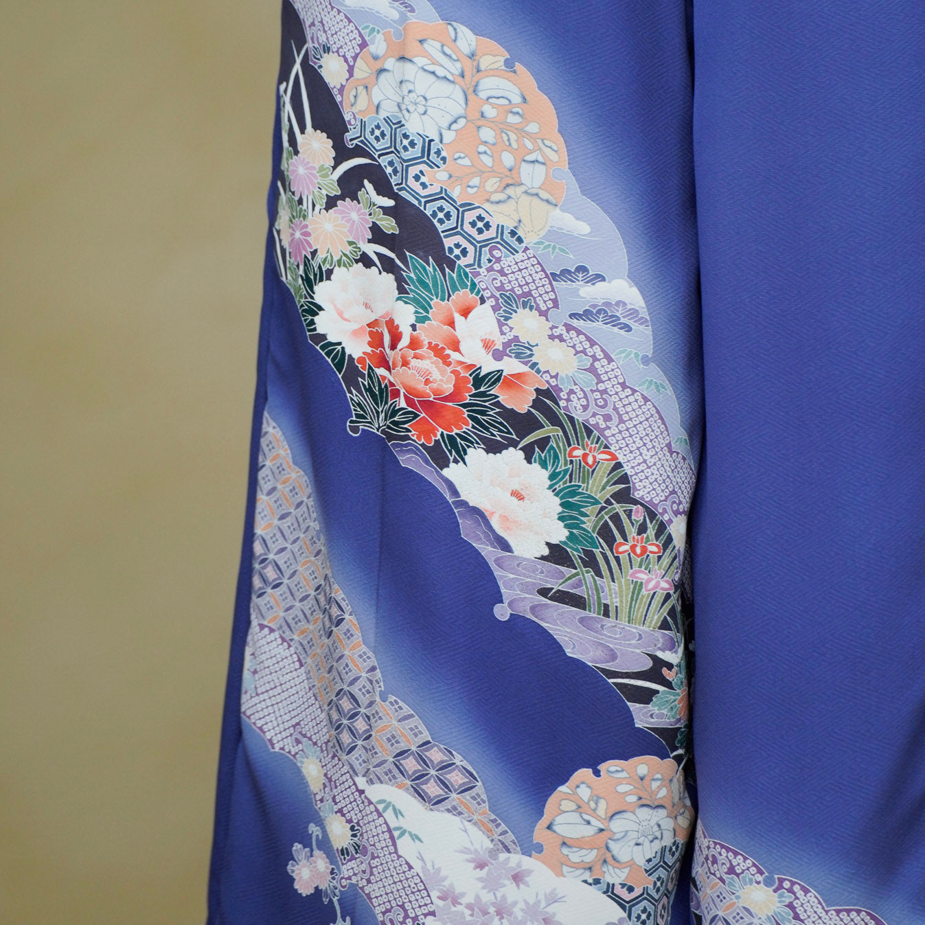 On-hand: Colored Palazzo Pants |  PP8048A XLB BLUE