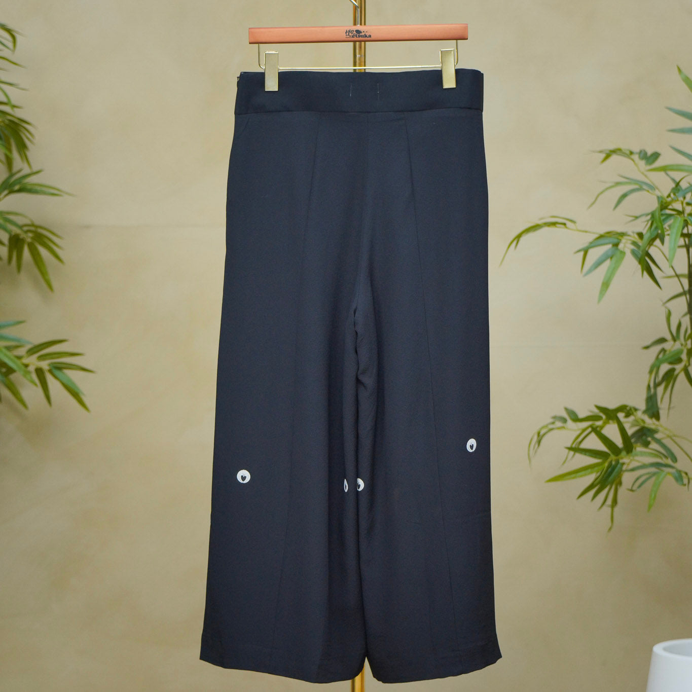 On-hand: Black Hakama Pants | HKP8115A | XLB