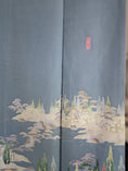 Load image into Gallery viewer, Sakura Collection Fabric: AP9-01 Teal Islands with Sakura
