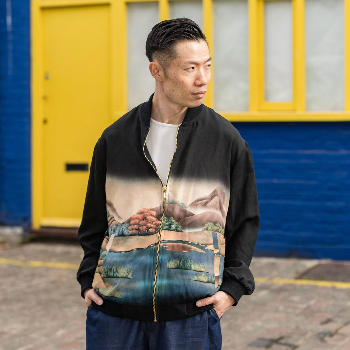 Premium On-hand: Black Men's Bomber Jacket | XL | BJ8225M (O)