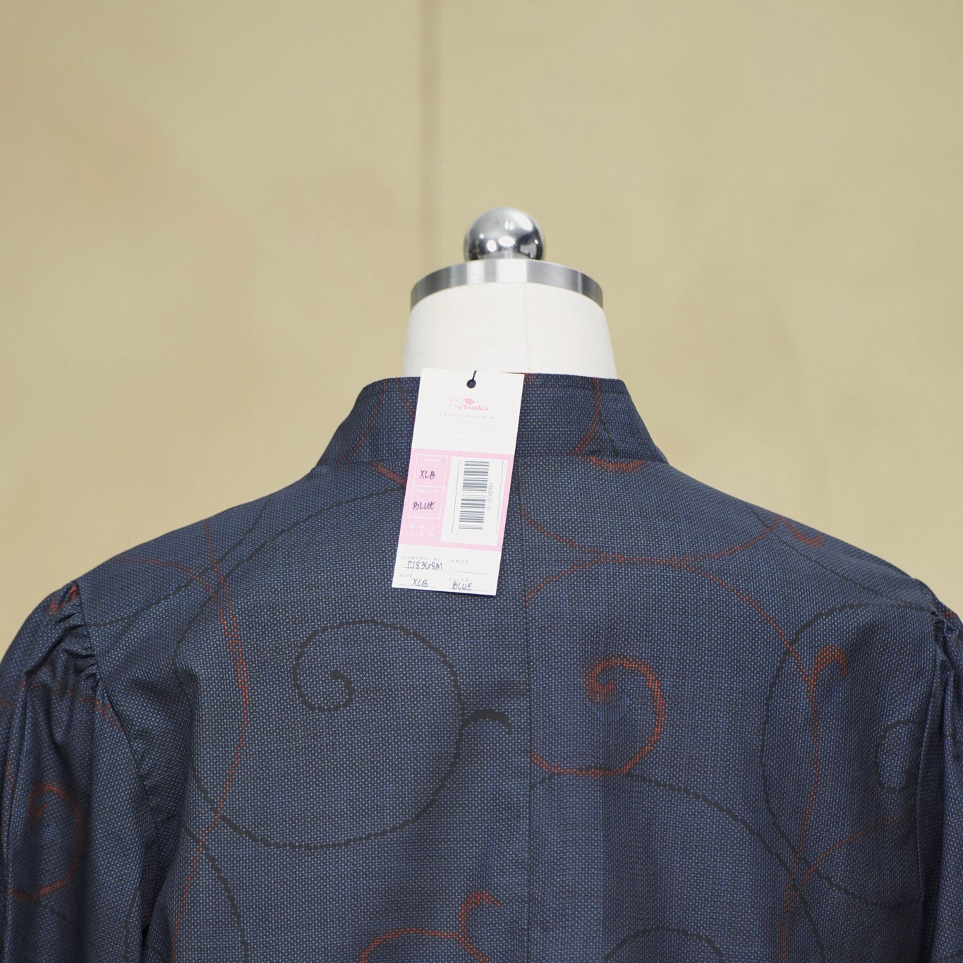 Premium On-hand item: Blue Puff Jacket | XLB | PJ8368M (SO M)