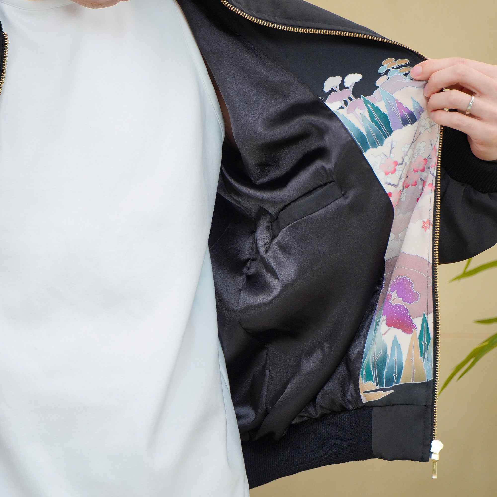 Premium On-hand: Black Men's Bomber Jacket | BJ7736M | L