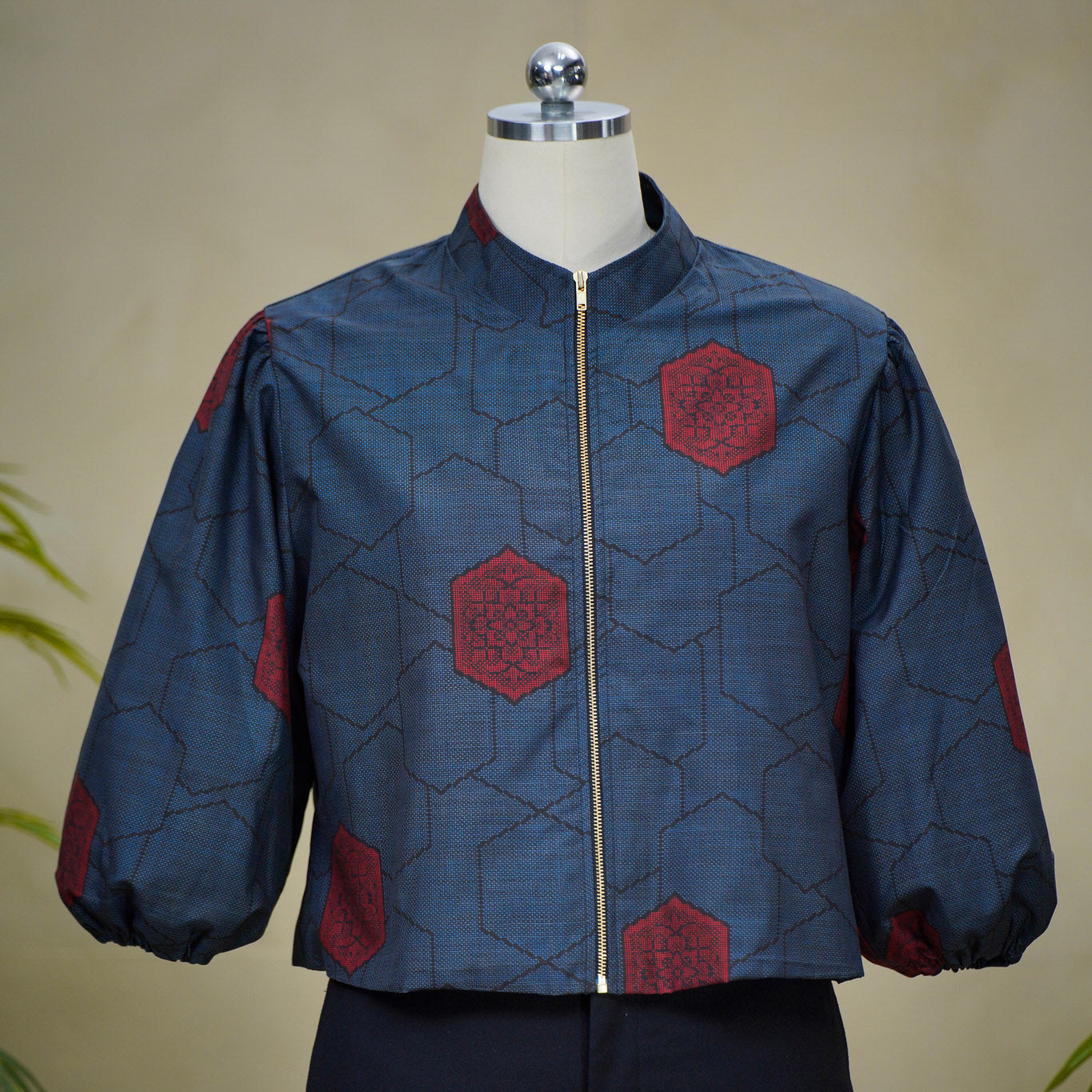 Premium On-hand item: Blue Puff Jacket | XLB | PJ8382M