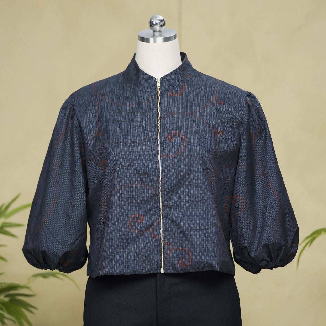 Premium On-hand item: Blue Puff Jacket | XLB | PJ8368M (SO M)