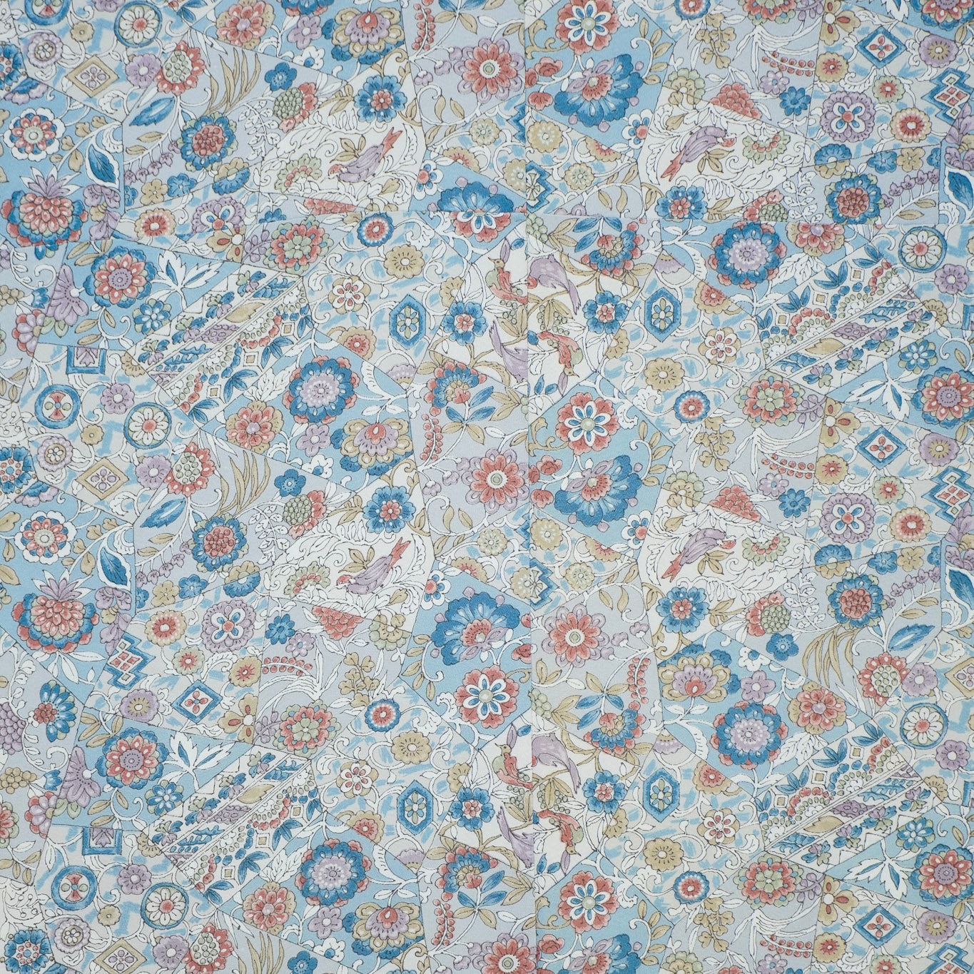 Pre-Birthday Fabric premium bonus!: REG0827-52 | Powder Blossoms