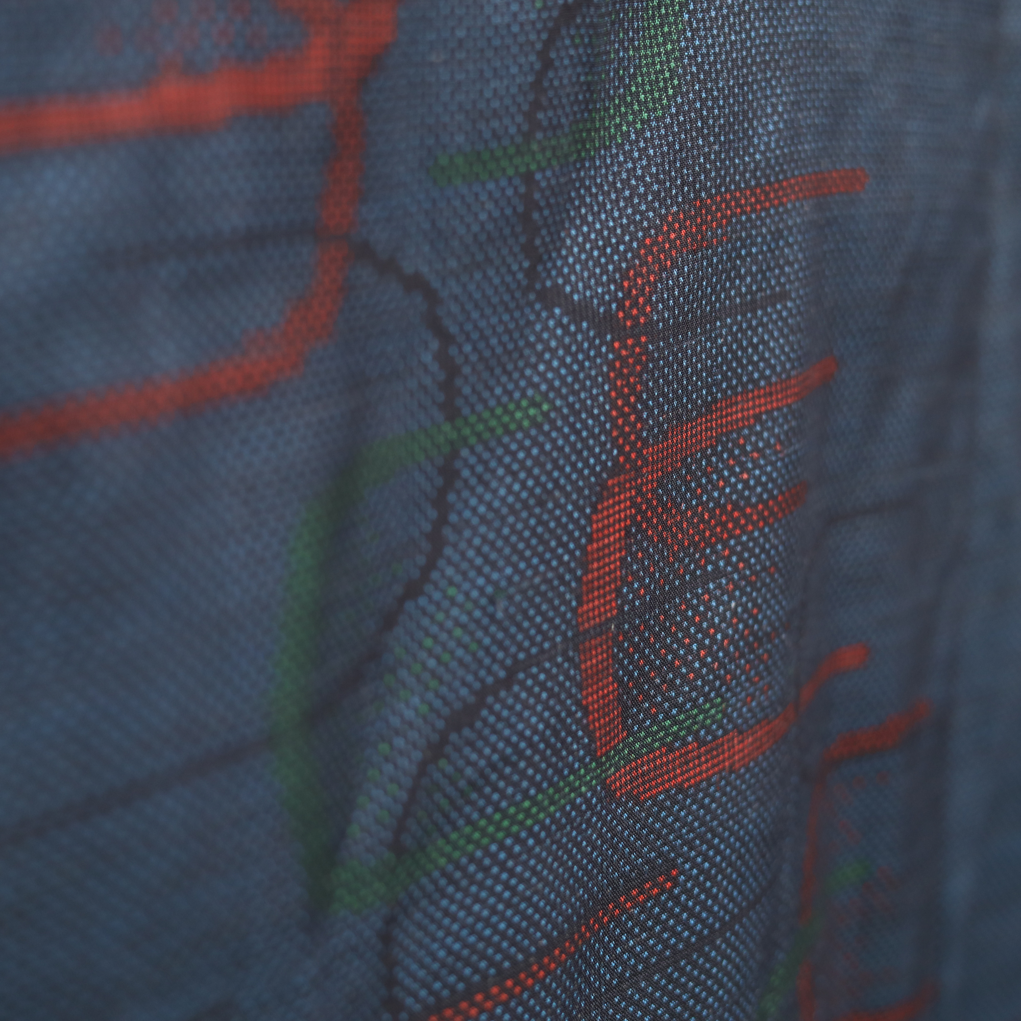 DrawJS35/Premium Indigo Oshima: A Calm Pattern