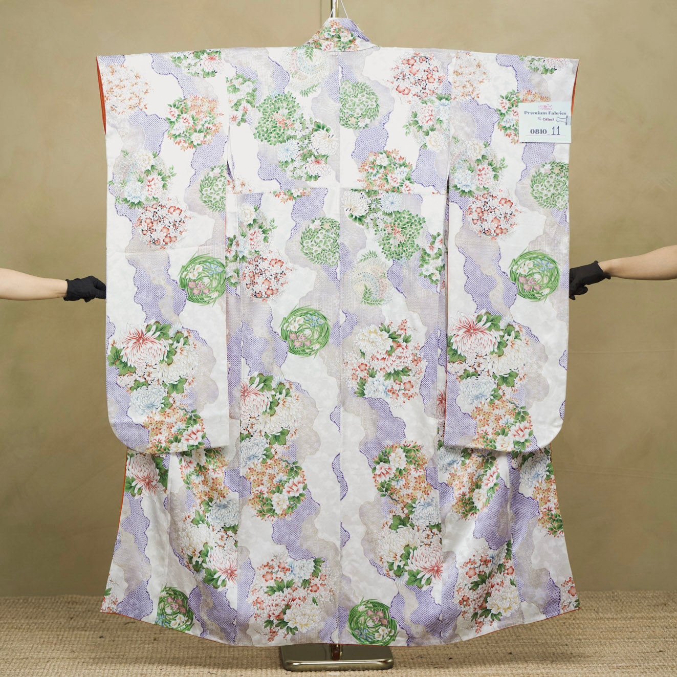 Premium Sho Fabric: 0810_11 | Garden in Lilac