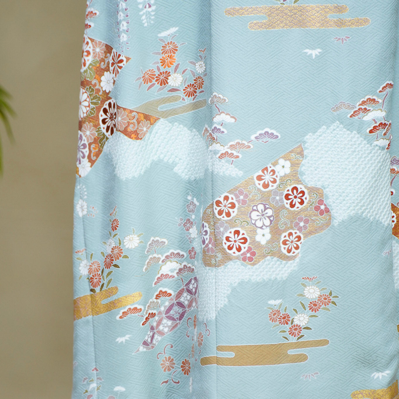 Premium On-hand: Green Wrap Skirt | WS7138Y | 1T