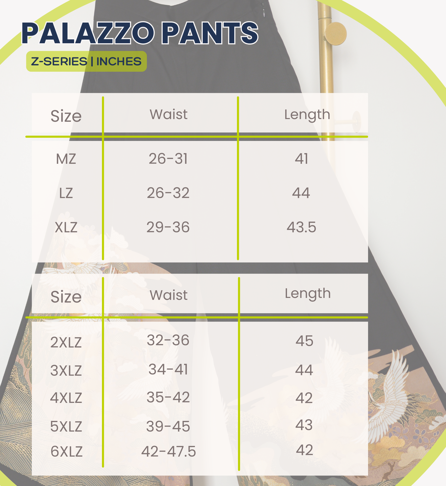 Premium On-hand: Black Palazzo Pants | XLZ | PP5222