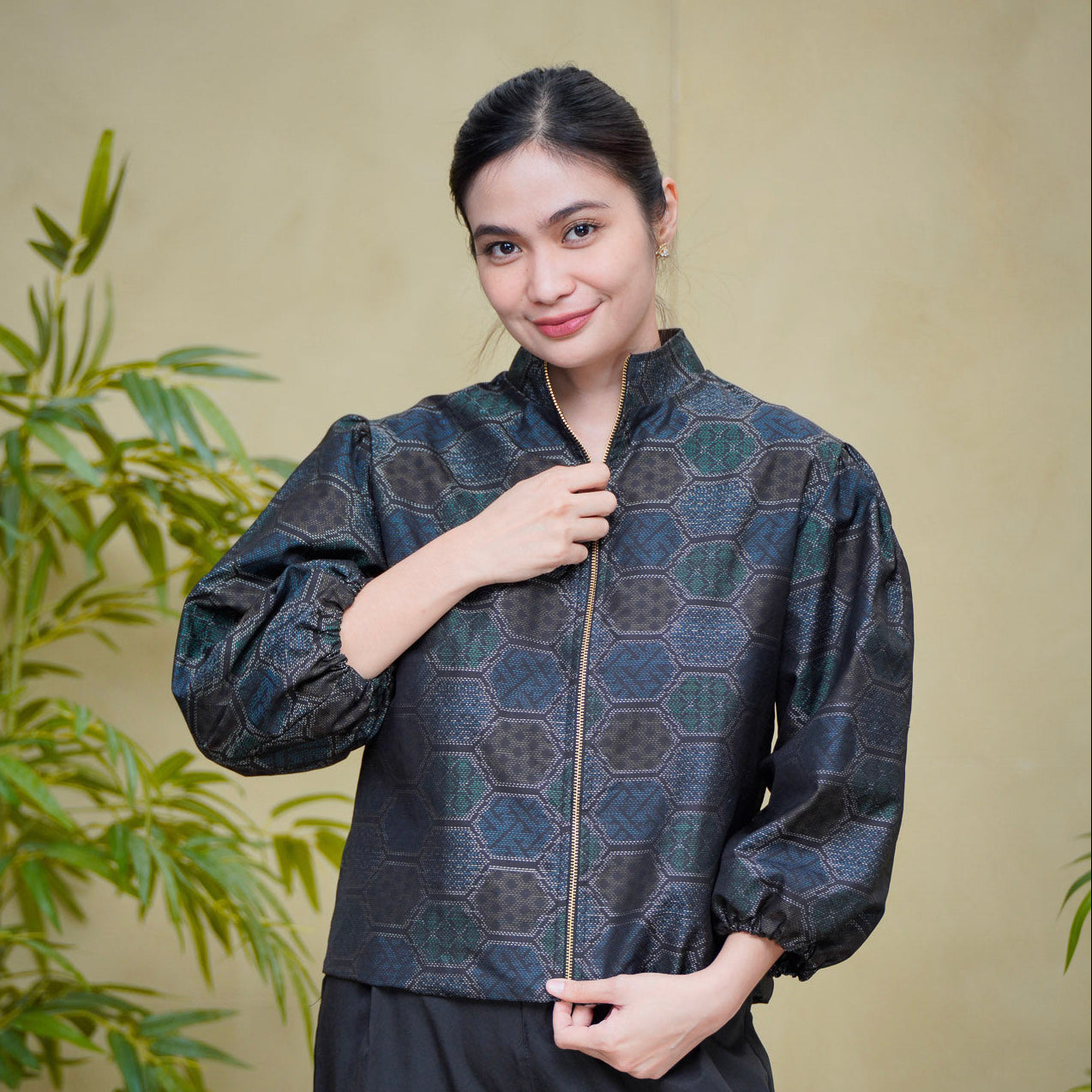 Premium On-hand item: Black Puff Jacket | LB | PJ8414M