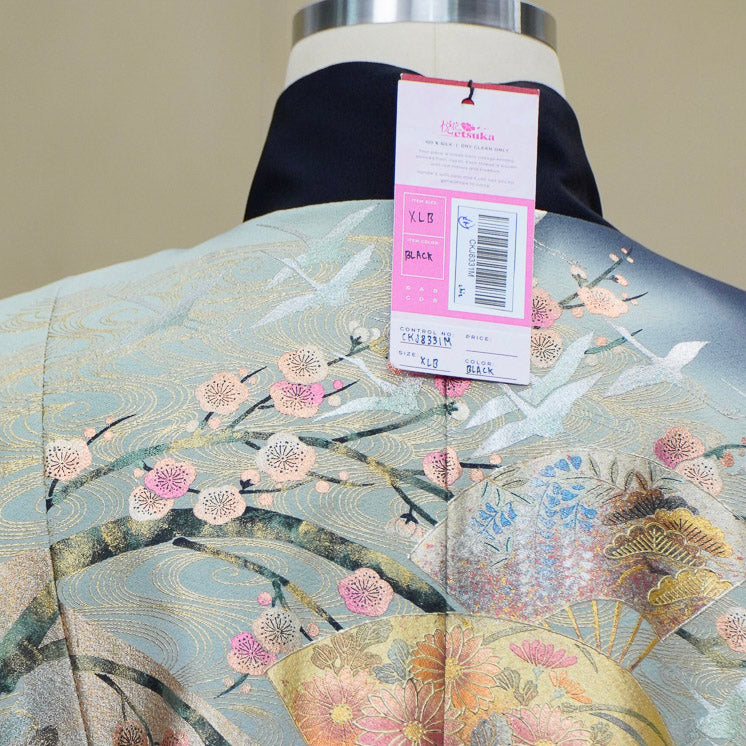 Premium On-hand: Black Chinese Knot Jacket | CKJ8331M | XLB (Women)