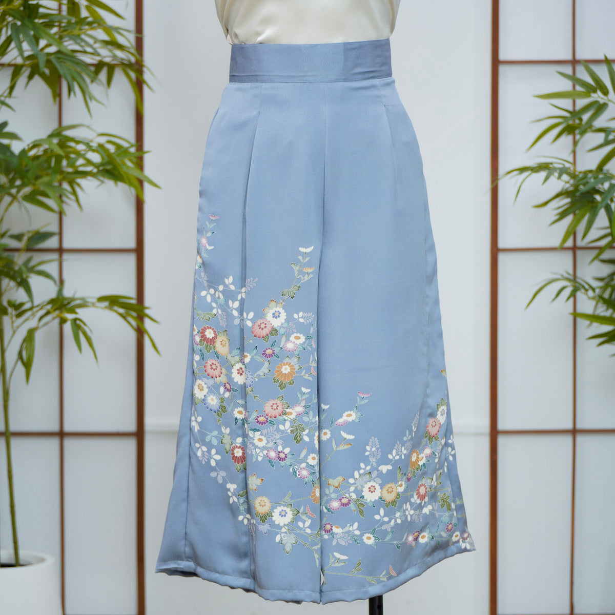GGSB: On-hand Blue Palazzo Pants | PP7605A | 3XLB