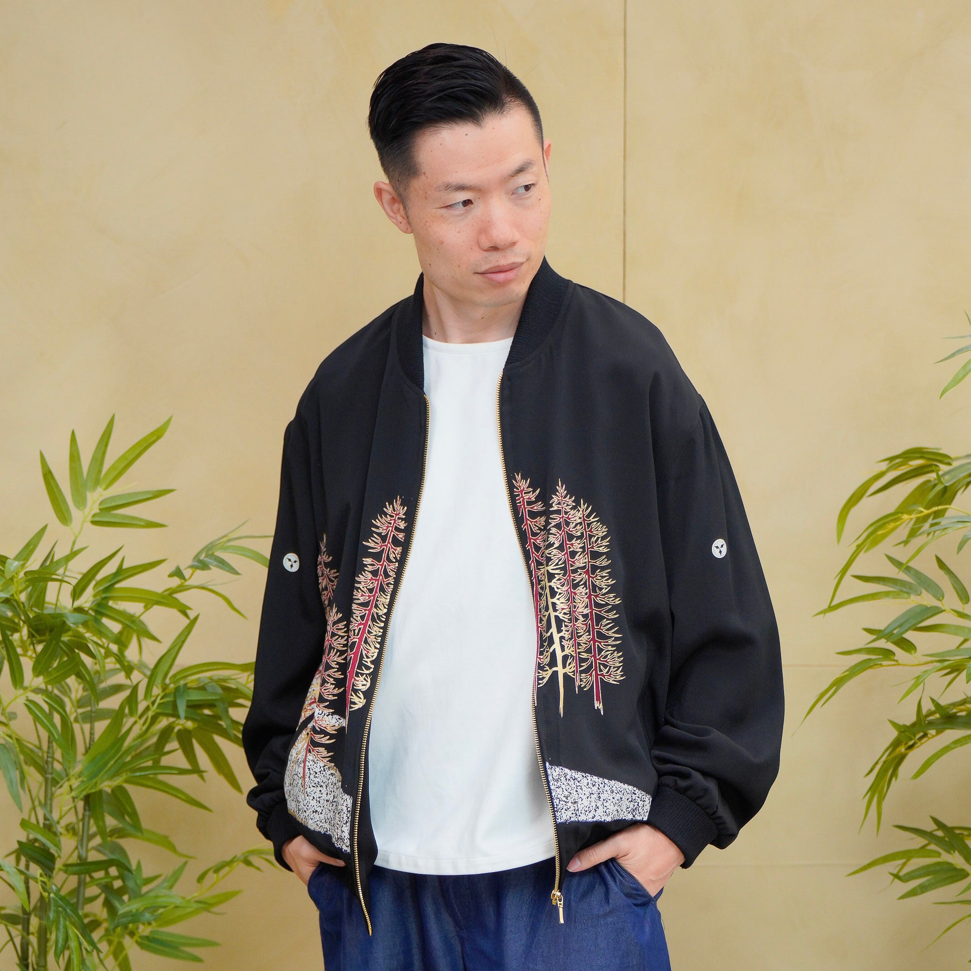 Premium On-hand: Black Men's Bomber Jacket | BJ8122M | 2XL (SO M)