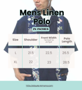 Load image into Gallery viewer, Premium On-hand: Navy Daddy Linen Polo | L | Harry size

