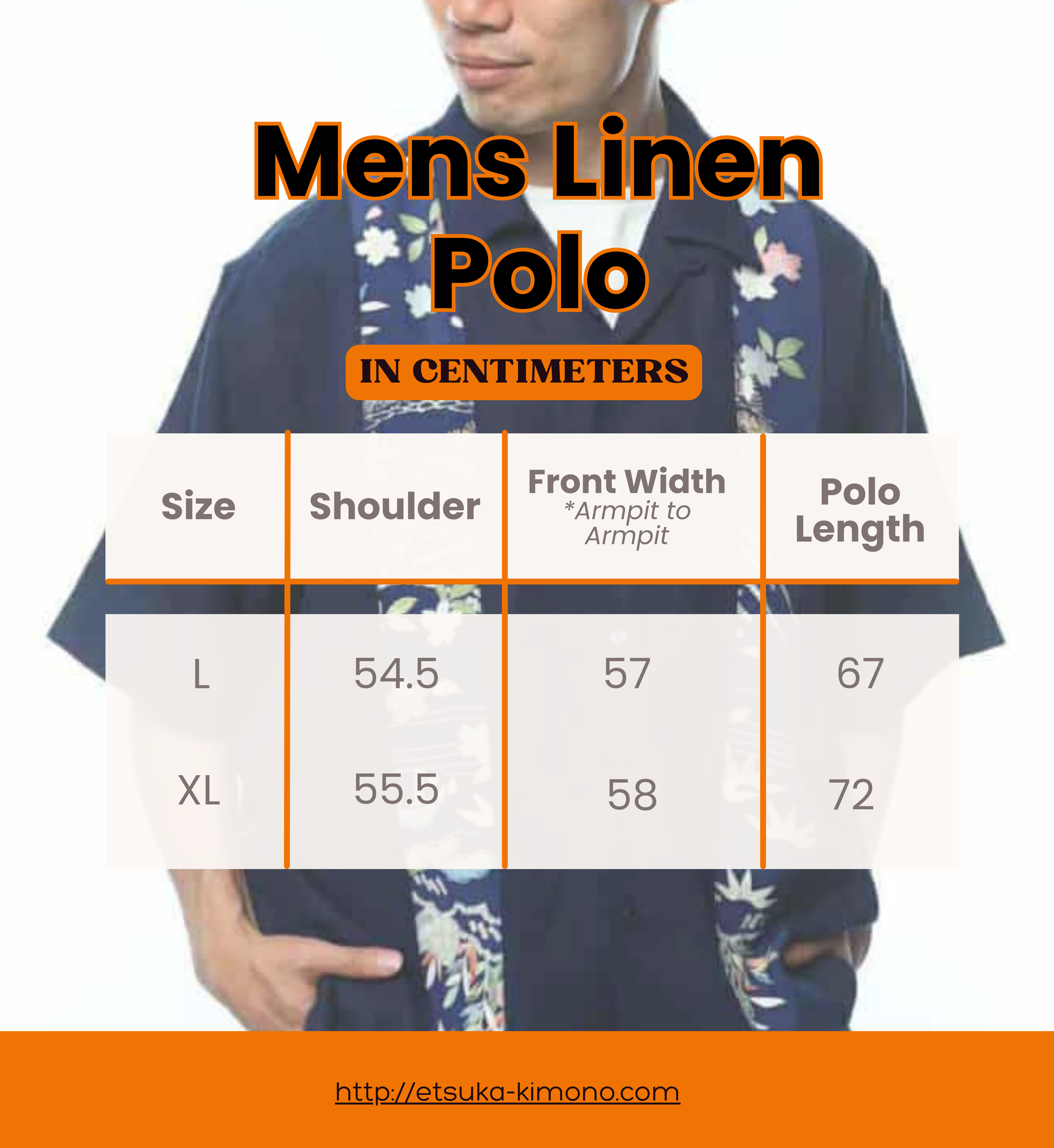 Premium On-hand: Black Men's Linen Polo | LP7217 | L