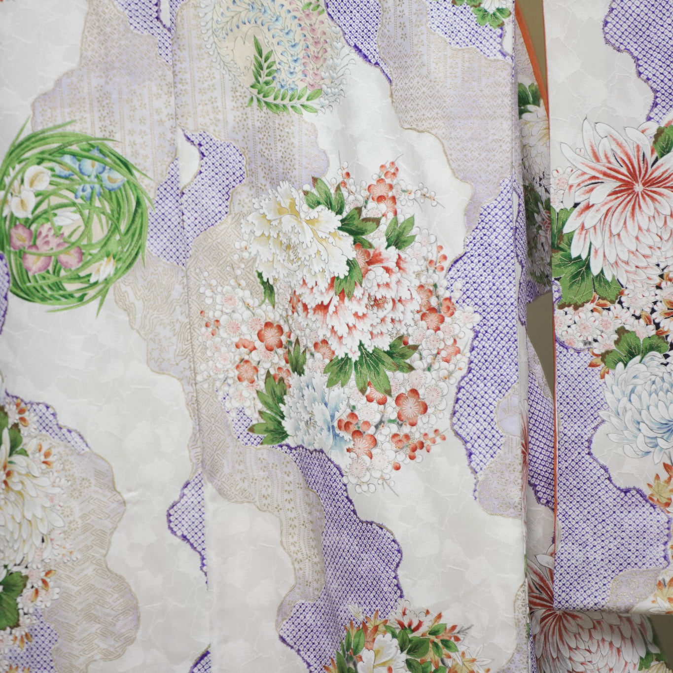 Premium Sho Fabric: 0810_11 | Garden in Lilac