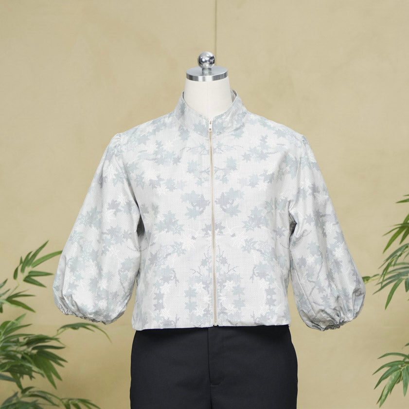 Premium On-hand item: White Puff Jacket | XLB | PJ8364M