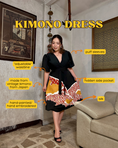 Load image into Gallery viewer, Empire Cut Kimono Dress: Pre-order Price
