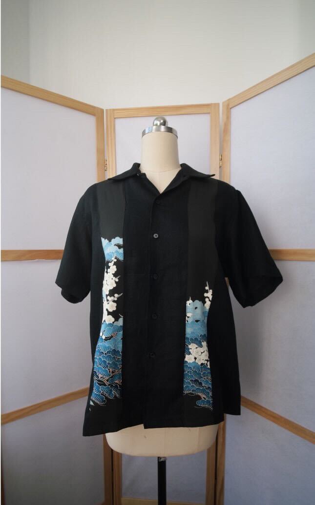 Ma6 Hoian Fabric (from order form): Men's Polo for Cherie
