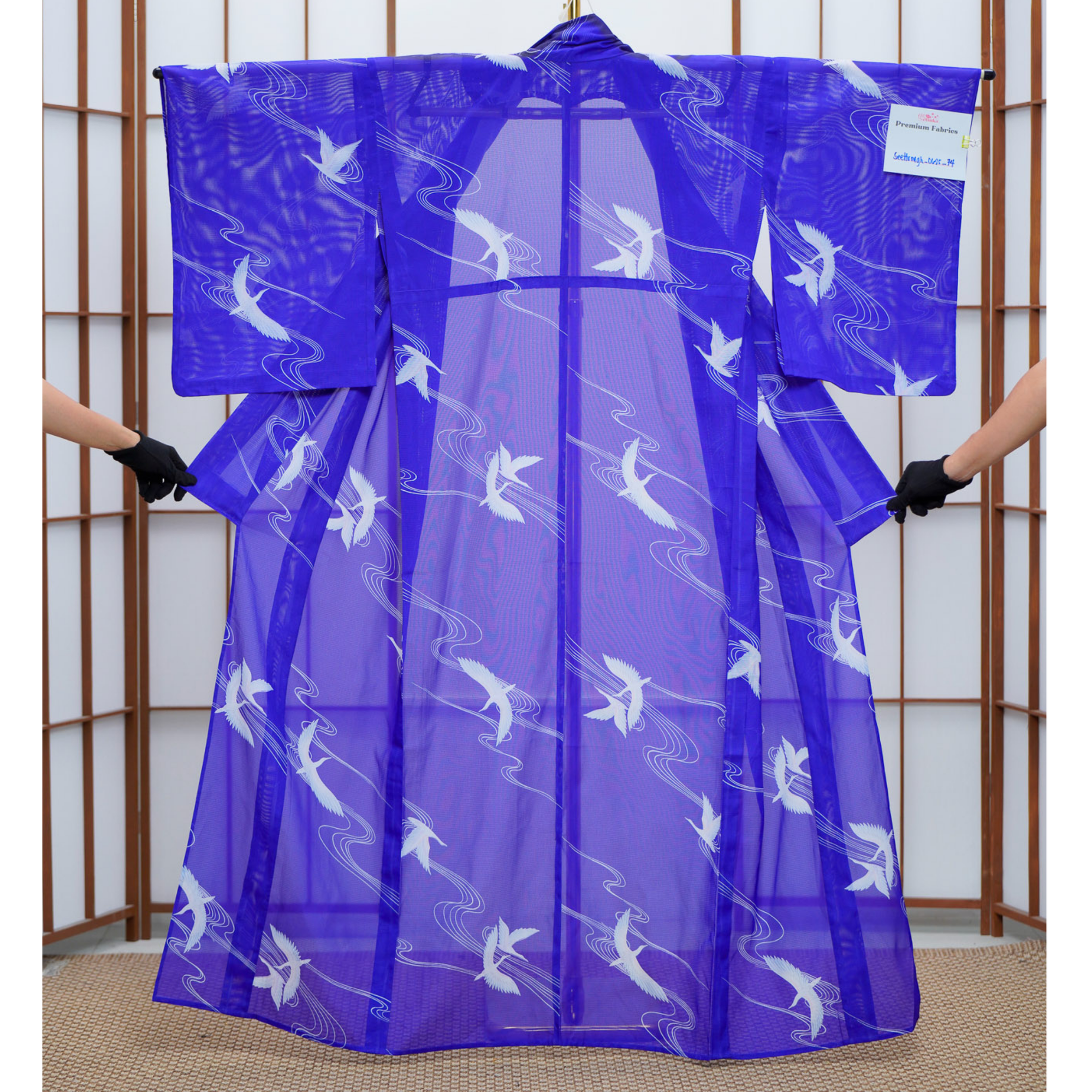 Premium Seethrough Fabric: 0625_74 | Drifting Wings