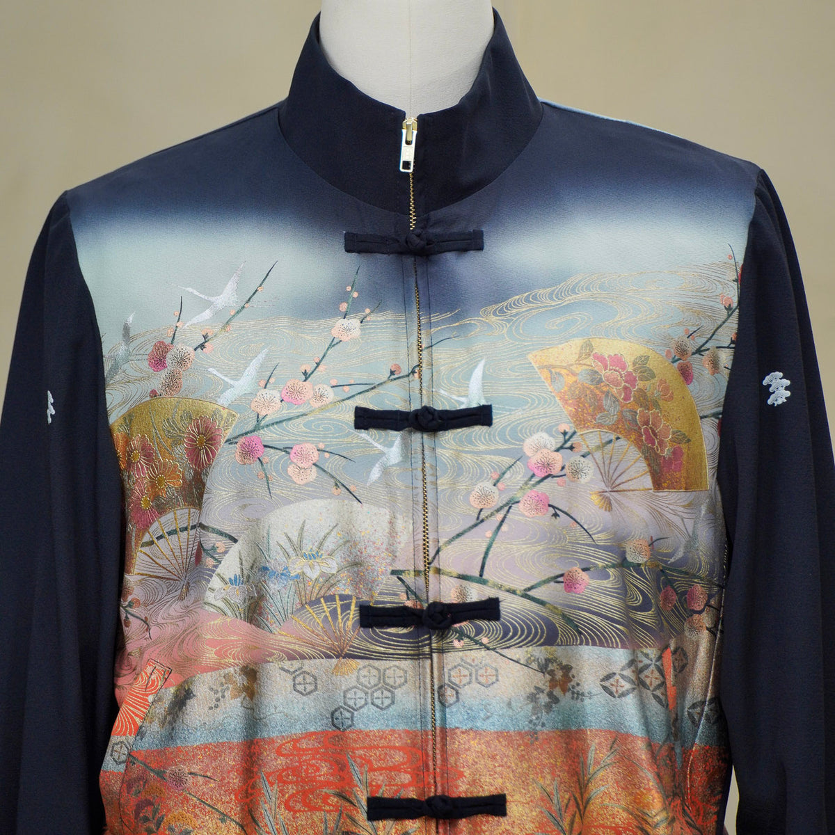 Premium On-hand: Black Chinese Knot Jacket | CKJ8331M | XLB (Women)