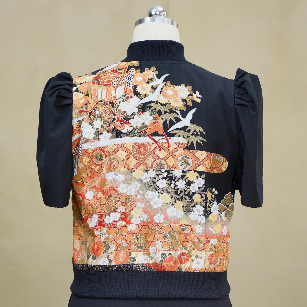 Premium On-hand item: Filipiniana Bomber Jacket | Black | FBJ8612M | Large