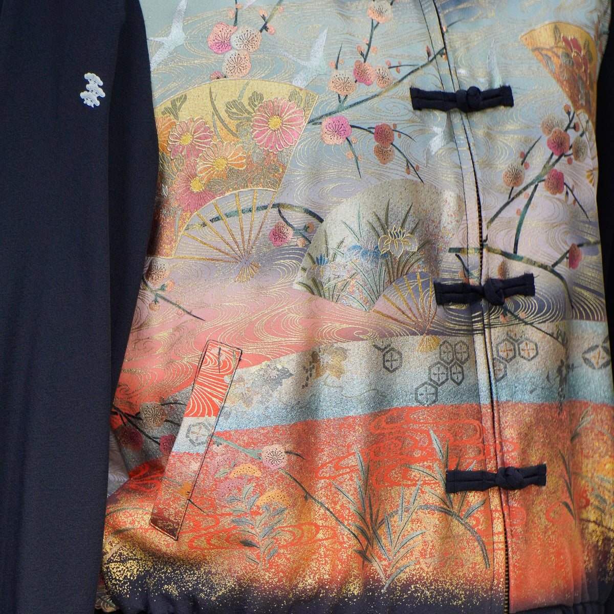 Premium On-hand: Black Chinese Knot Jacket | CKJ8331M | XLB (Women)