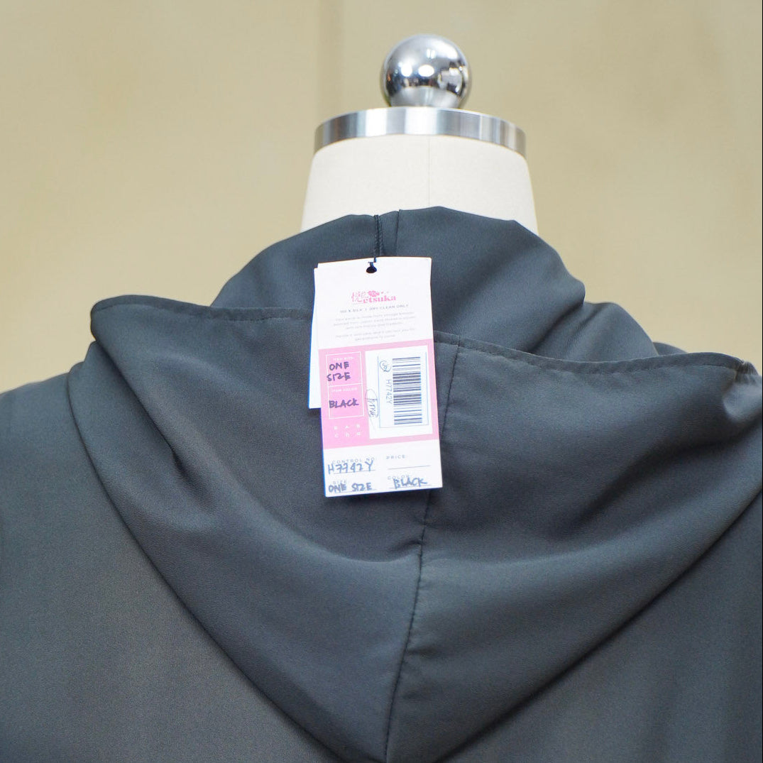 8k Hoodies On-hand: Black Hoodie | H7742Y