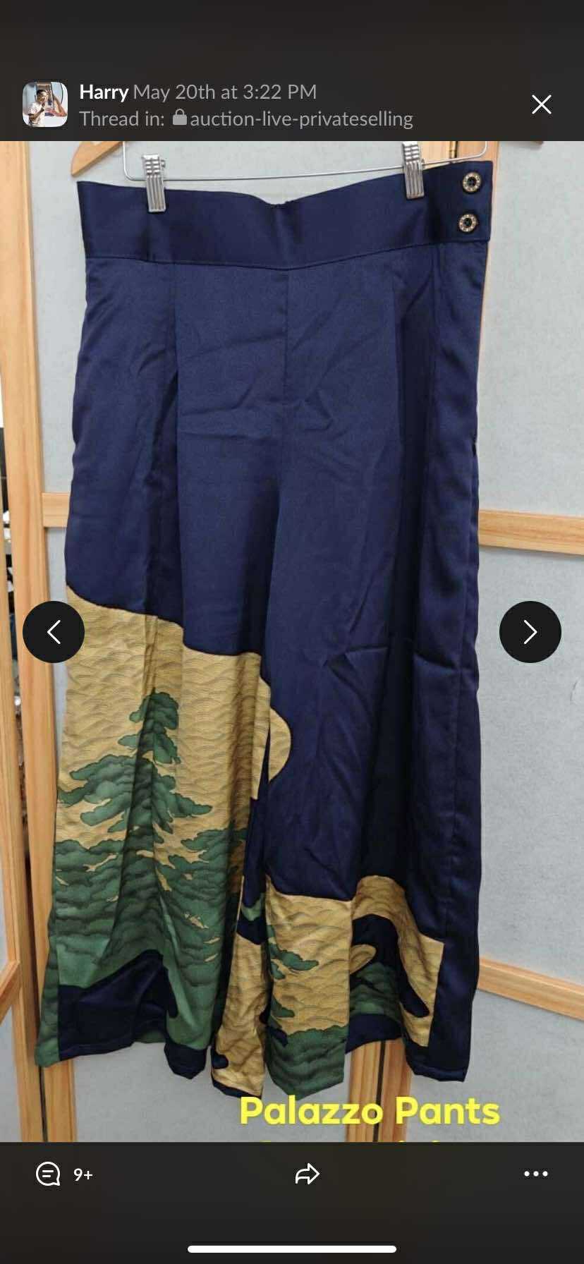 On-hand: Palazzo Pants Cupro Lining | 2XLB