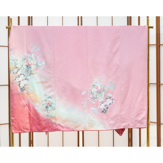 Premium Fabric Chiku: 0313-9 Soft pink bloom