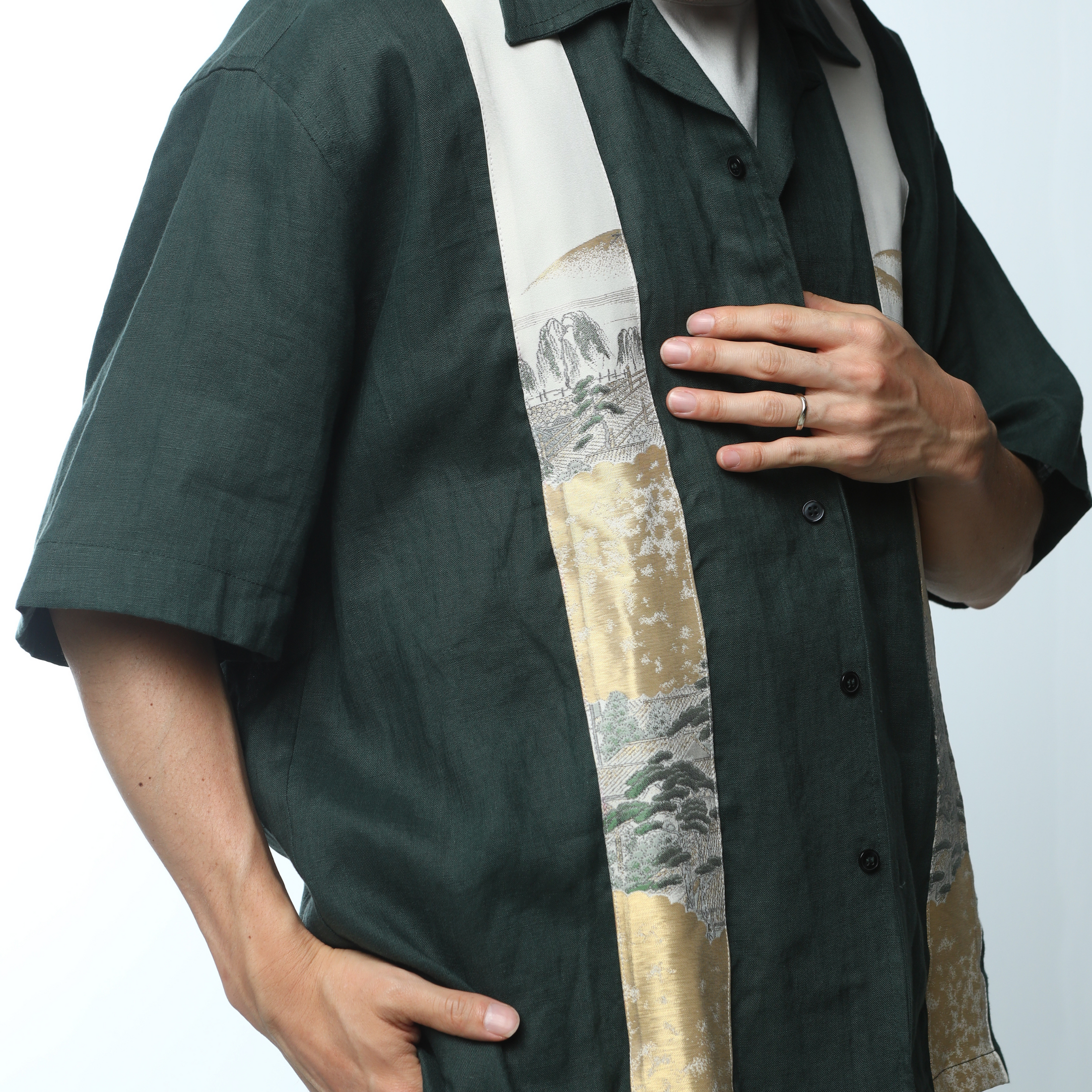 On-hand: Men's Linen Polo | LP3527 | L