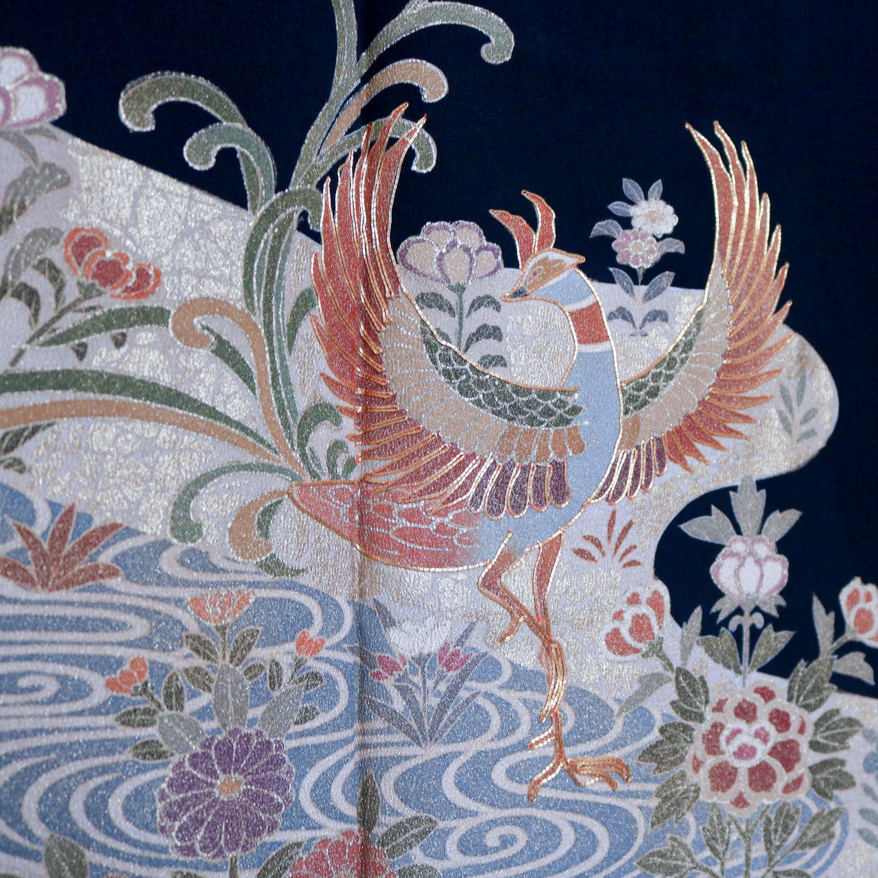 Complimentary Fabric: July31-05 (with gold patternssss) | Tea Dress