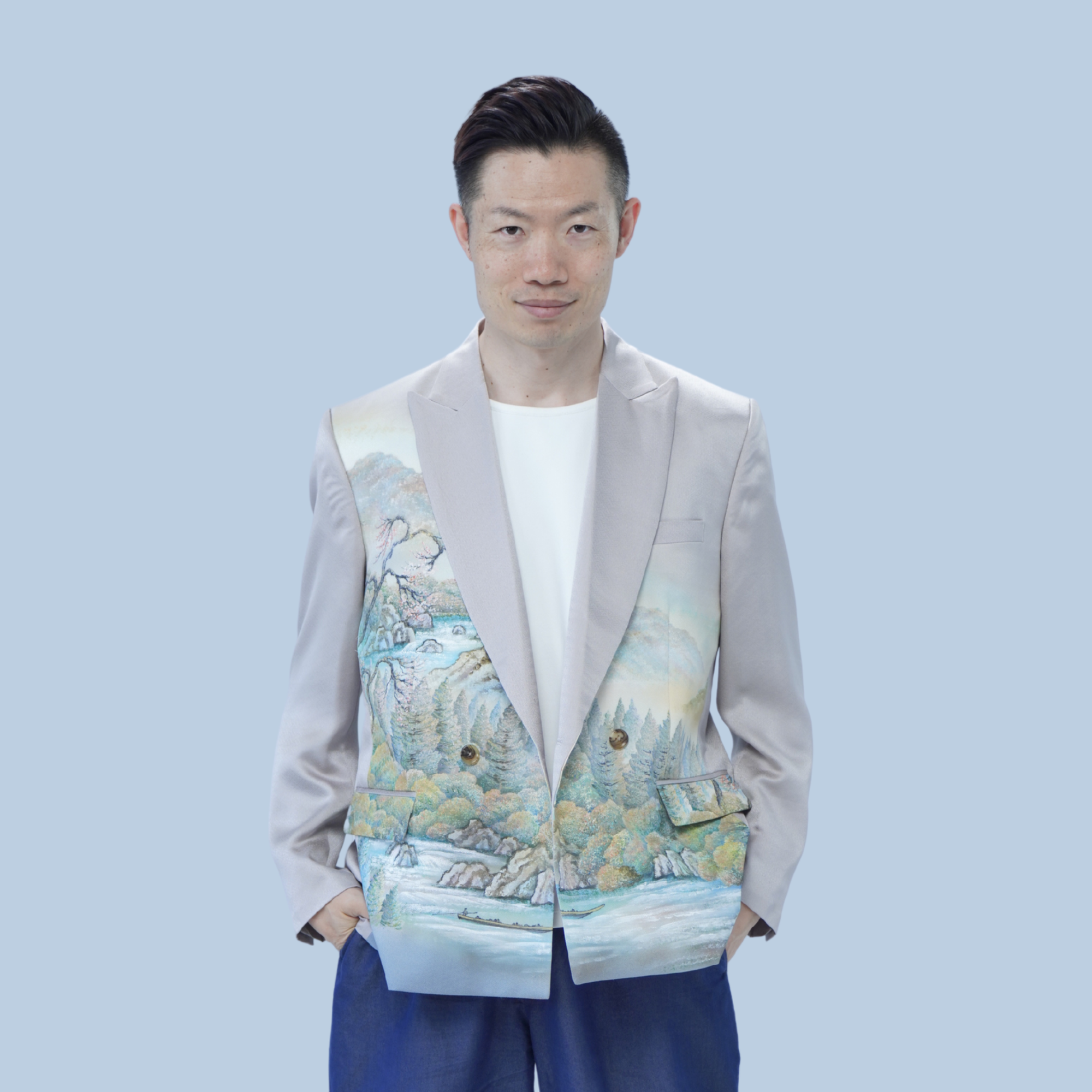 On-hand: Lavender Loose Fit Suit | Large