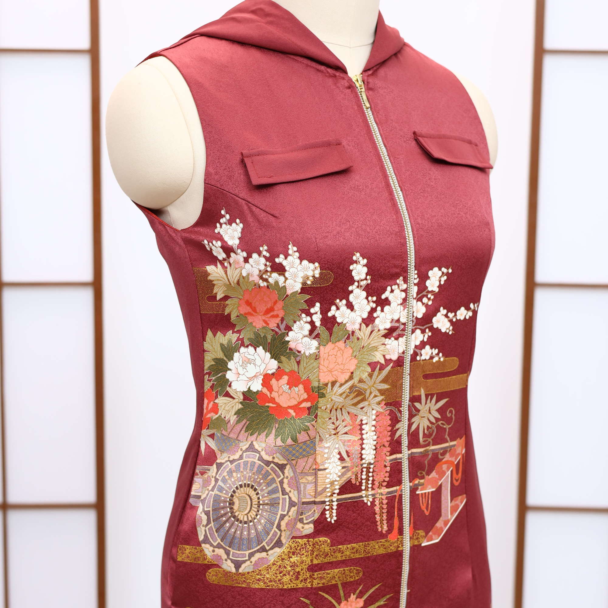 Premium On-hand item: Red Hoodie Dress | ZHD7782