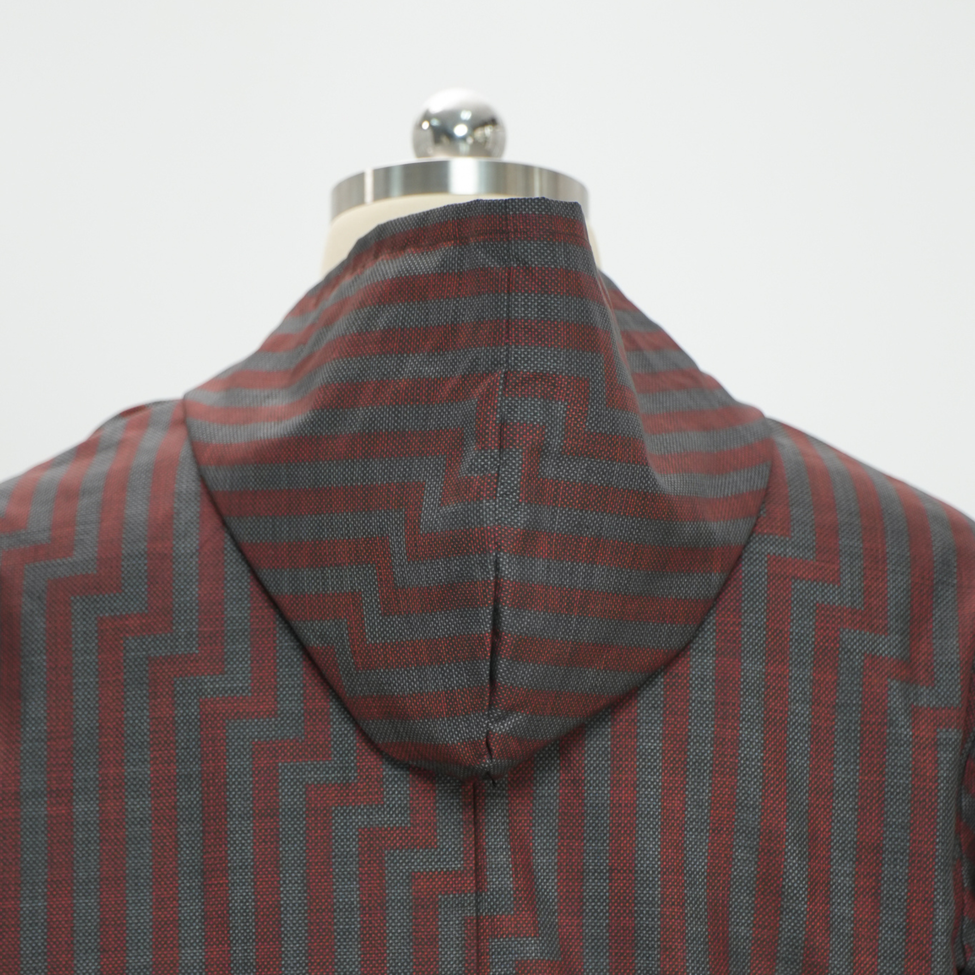 Premium On-hand: Red Loose Fit Oshima Men's Bomber Jacket | Large | LBJ7858M