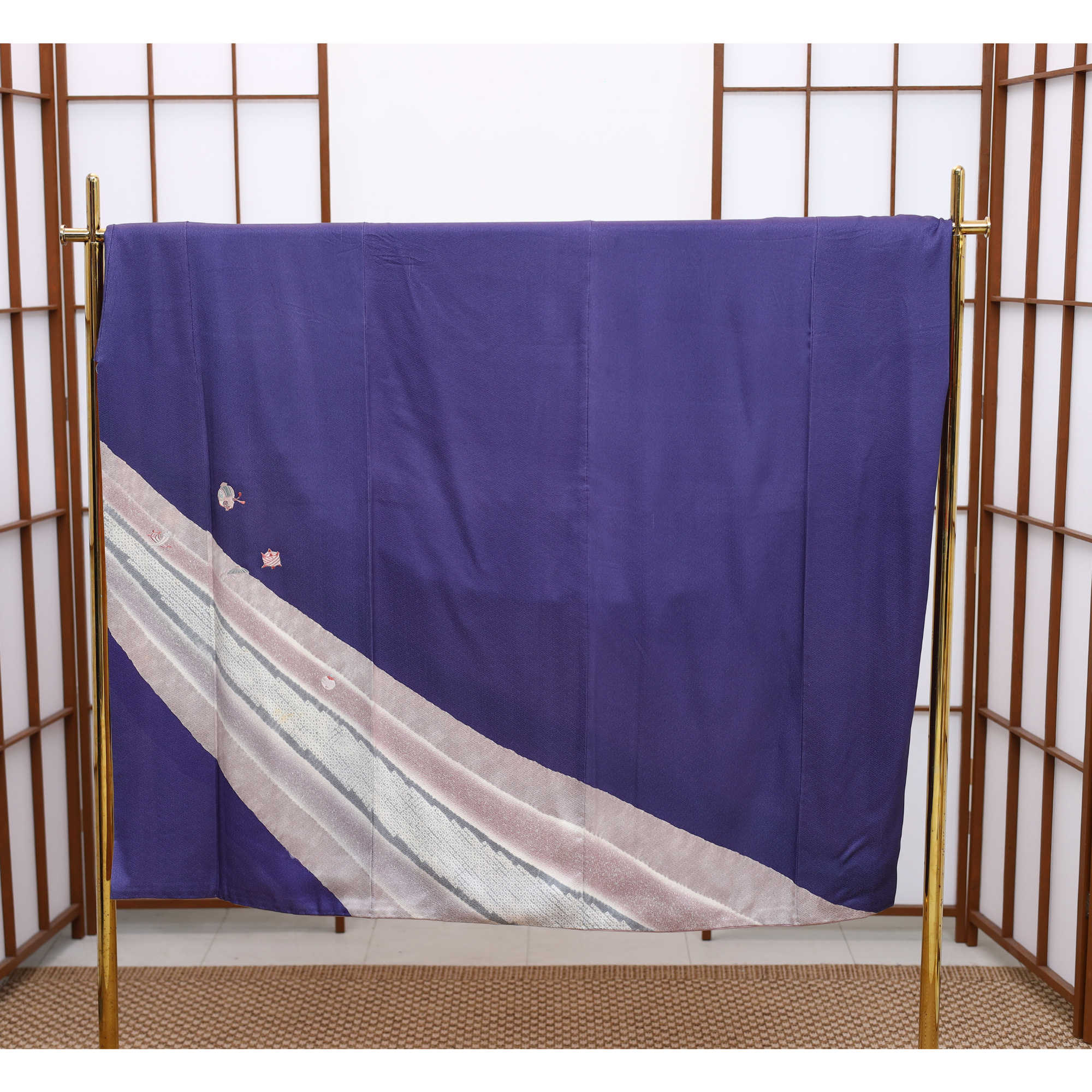 Bai Fabric: 0521_04 | Plum Shibori