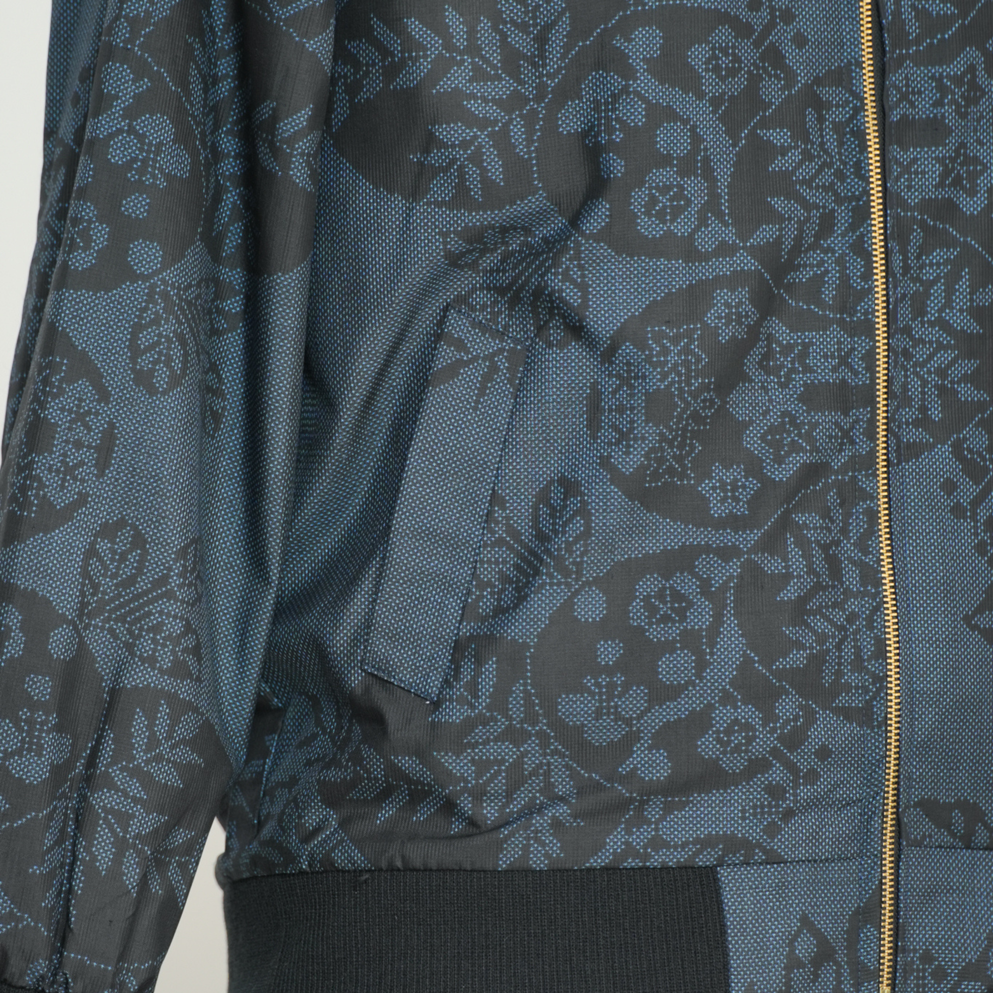 Premium On-hand: Blue Loose Fit Oshima Men's Bomber Jacket | Large | LBJ7860M