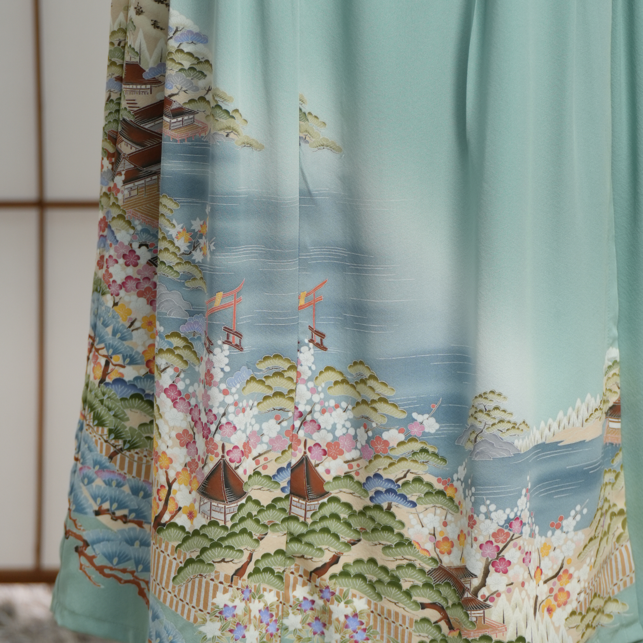 Premium On-hand: Hanbok skirt | Refreshing mint  HS7081M 1T
