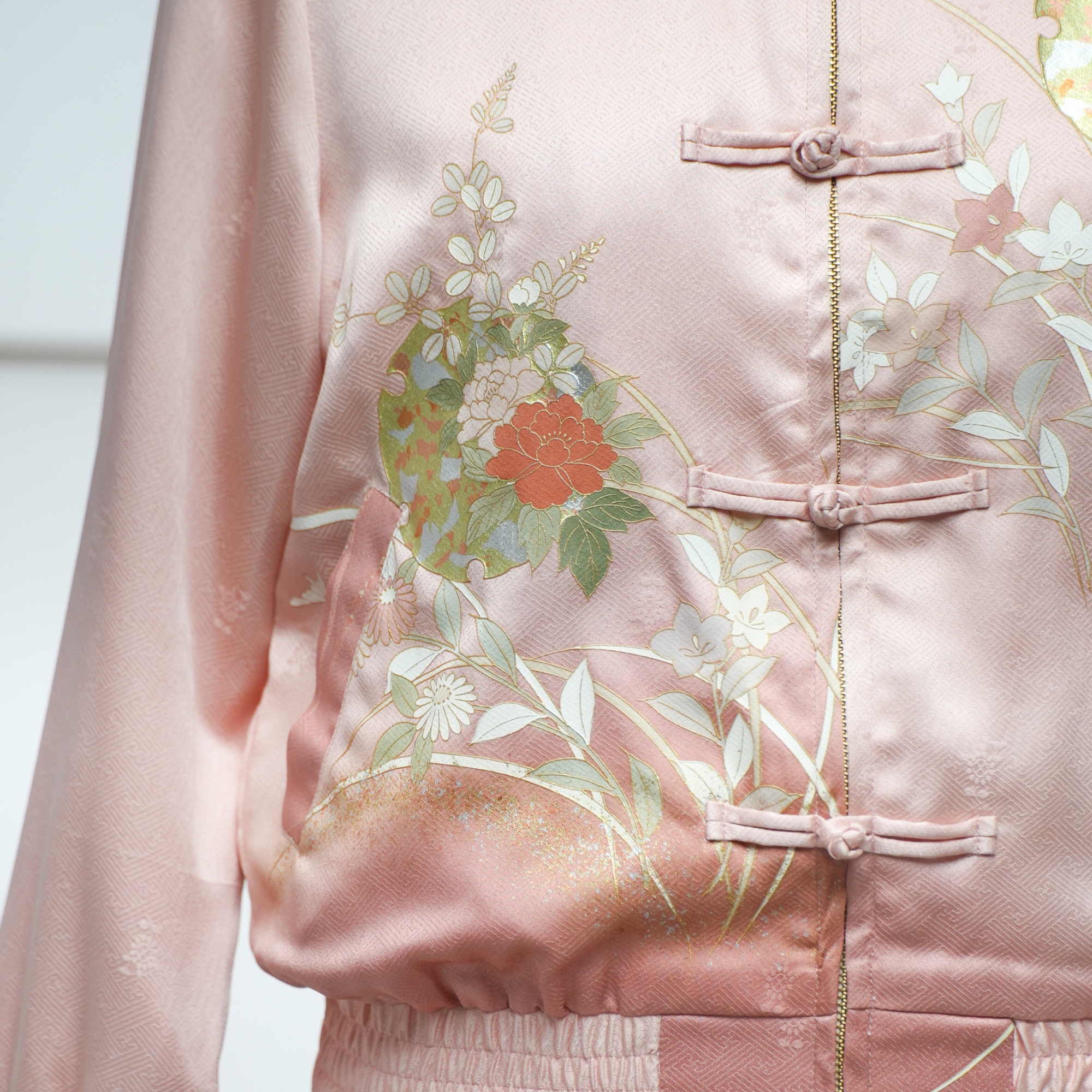 Premium On-hand: Pink Chinese Knot Suit Jacket | CNY7193 | XLB