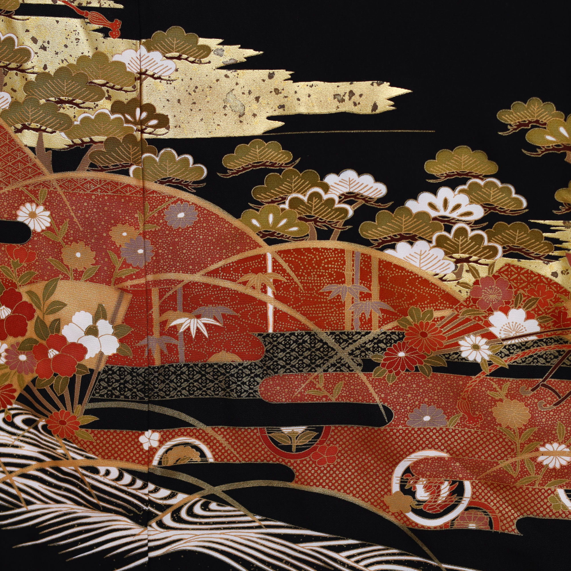 Bai Fabric: 0519_26 | Golden carriage