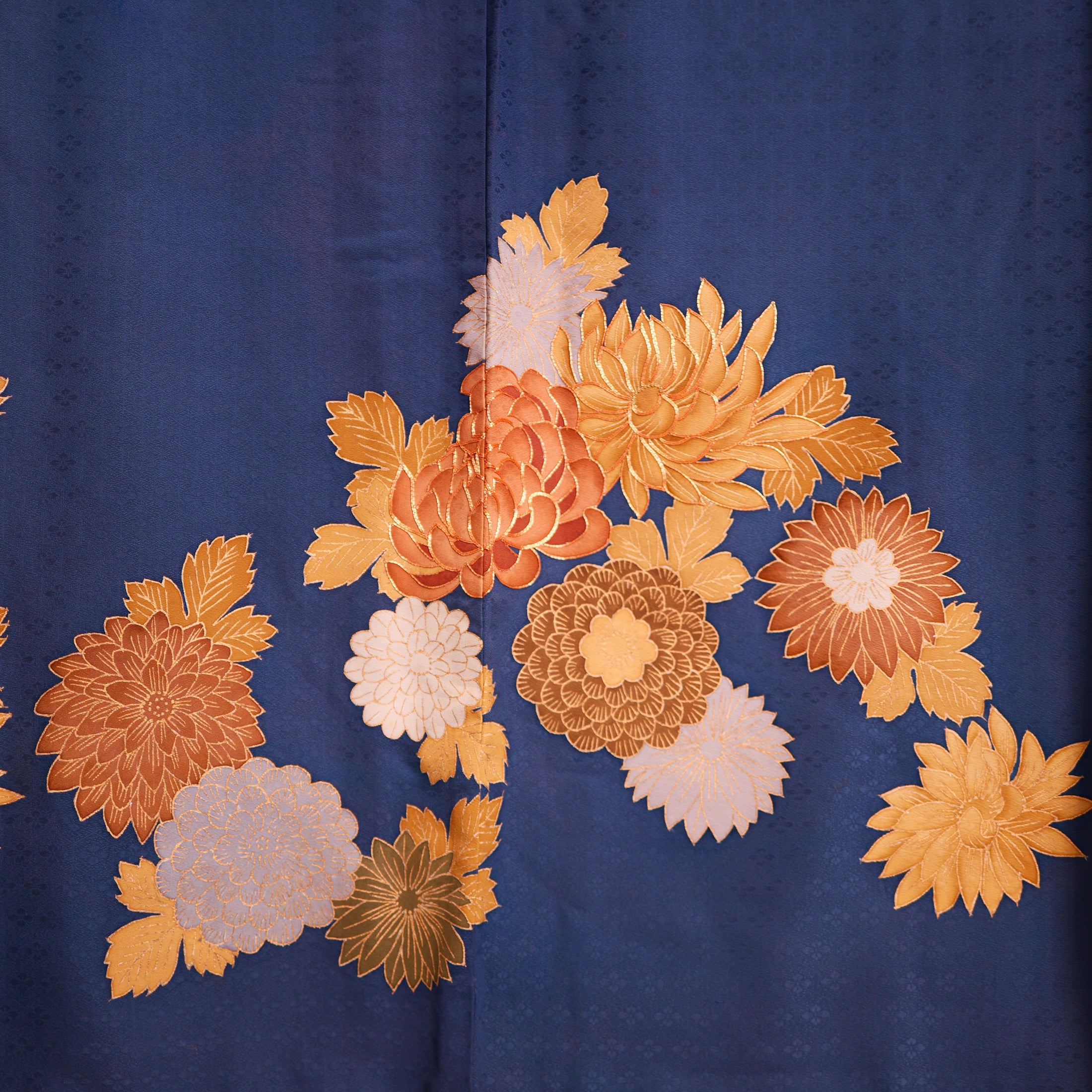 Summer Collection: July23-10 (Navy Blue and Golden Flowers!)