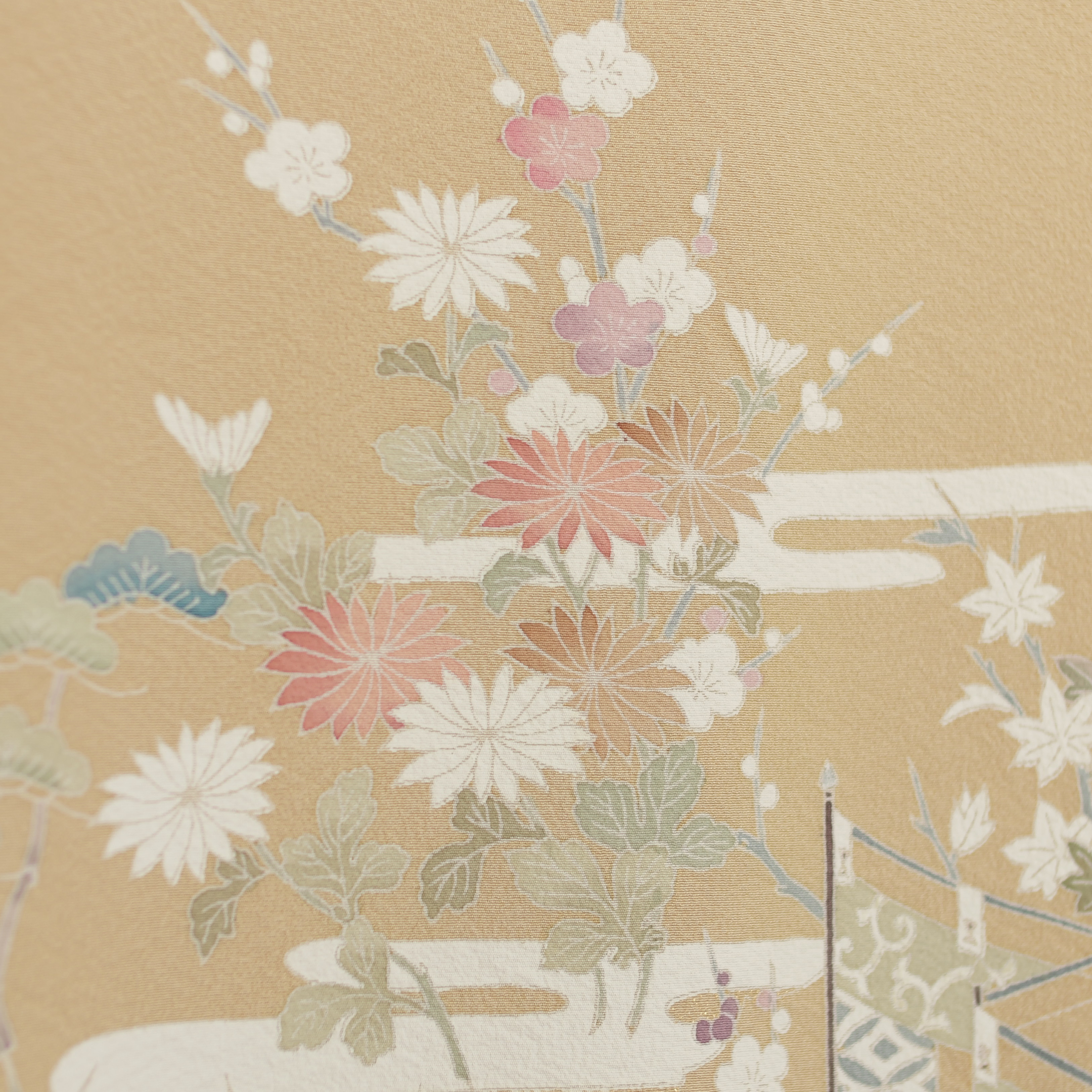 NALB Fabric: 0126NALB-03 | Gold cream beige