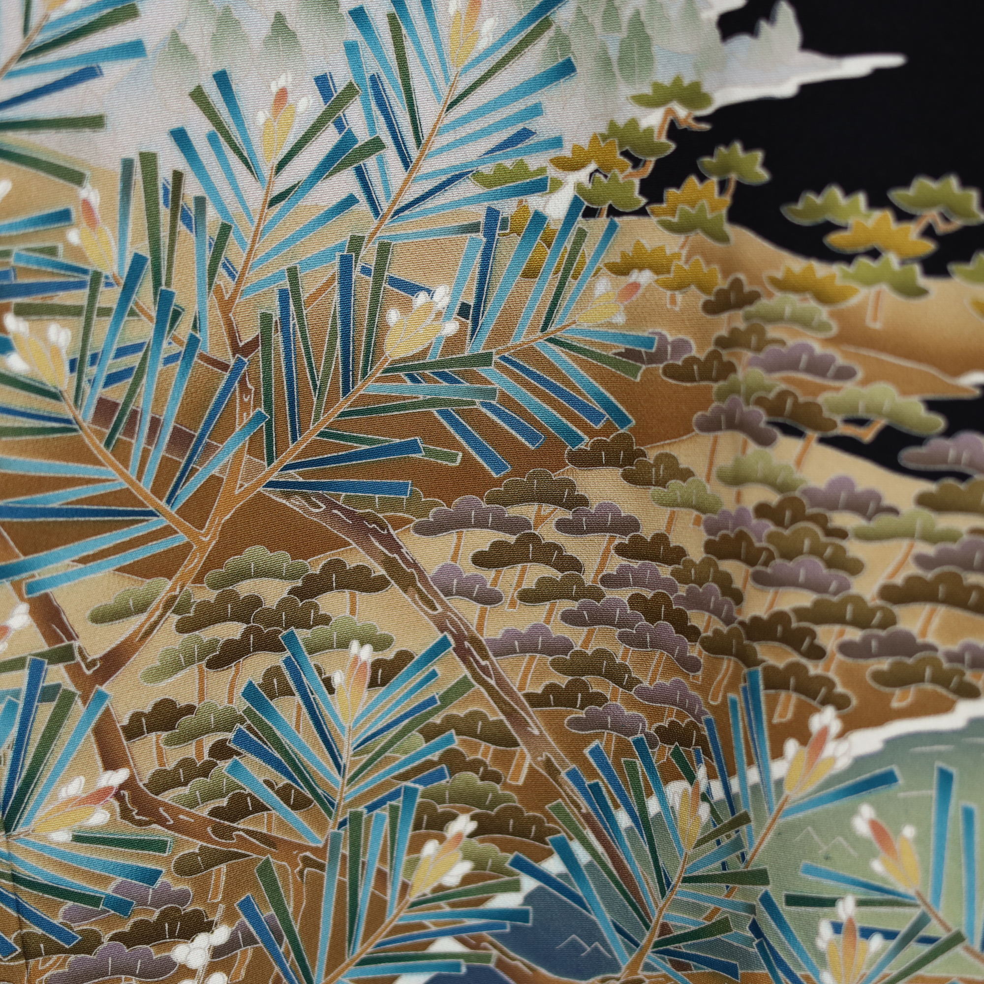 Bai Fabric: 0519_25 | Golden Pine Valley