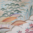 Load image into Gallery viewer, NALB (No Art Left Behind) Fabric (M25-06): Beige Floral Field with gold details
