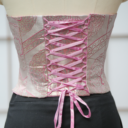 Premium On-hand item: Pink Corset | SA | C1839