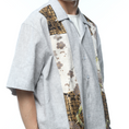 Load image into Gallery viewer, On-hand: Men's Linen Polo Gray, Harry Size (XL)
