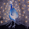 Load image into Gallery viewer, Premium Fabric: July23-05 Blue peacock

