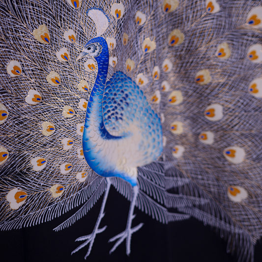 Premium Fabric: July23-05 Blue peacock