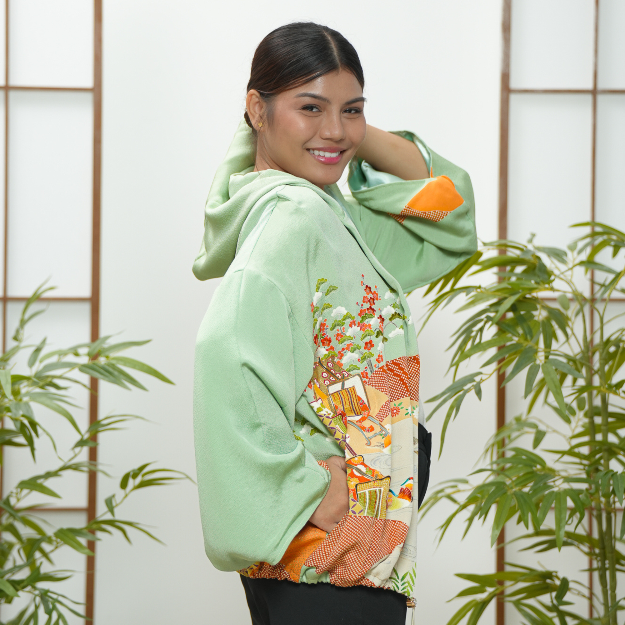 WC 32 ⚽️Campaign: Mint Green Hoodie | H7784