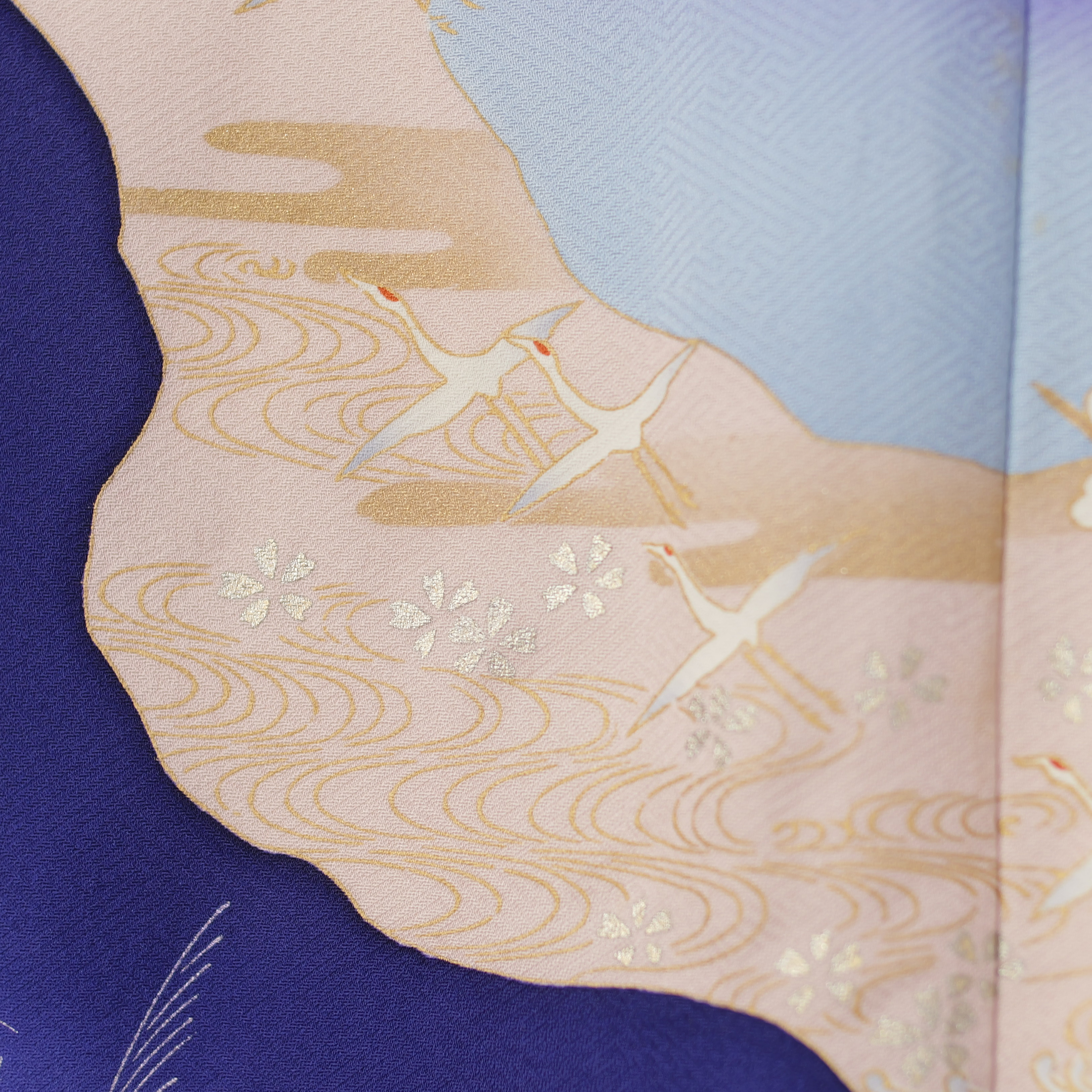 NALB Fabric: 0126NALB-07 | Navy purple wonder